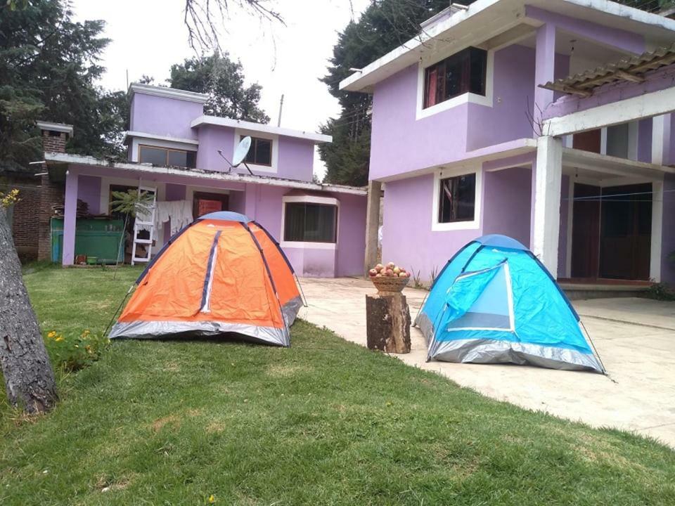 Hotel Bosques Zacatlan Bagian luar foto